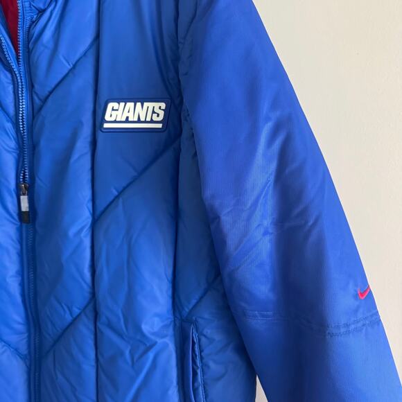 NFL New York Giants Nike Team Apparel NY Heavyweight Jacket Rare -READ DESC. - Picture 5 of 13